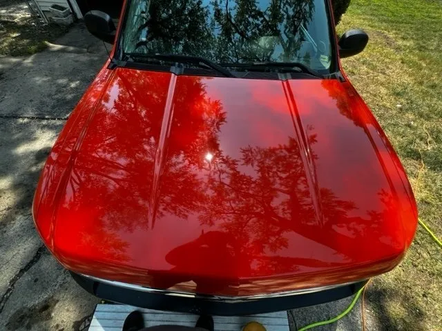 full hood paint correction